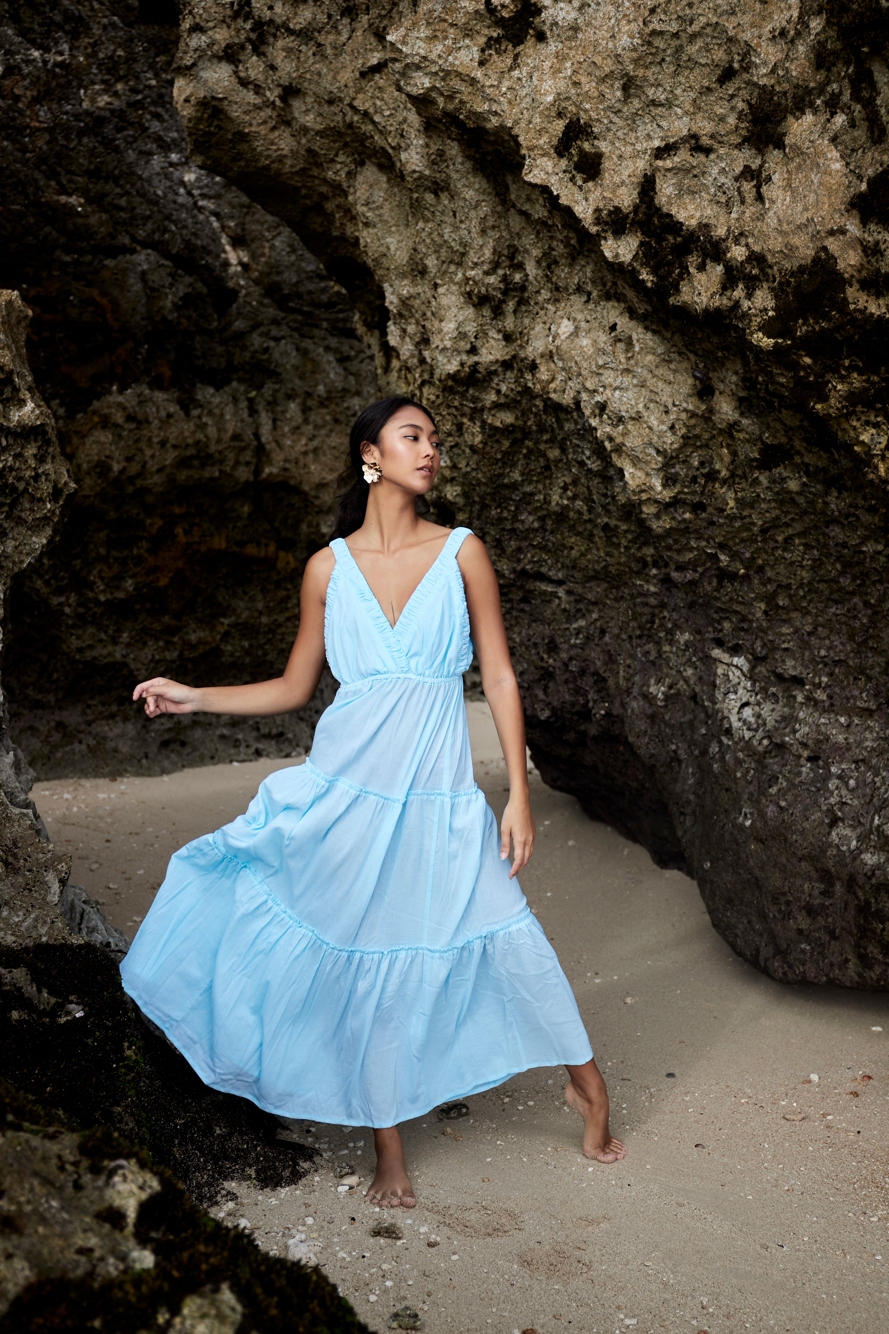 Claudia Maxi Dress - Aqua Blue Valtiny Claudia Maxi Dress - Aqua Blue Valtiny