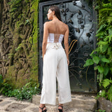 Woody Linen Culotte