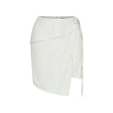 Natural Linen Skirt